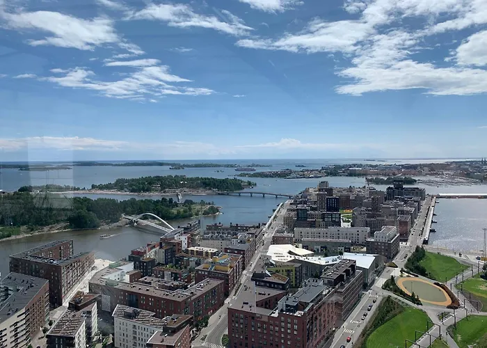Sunny Brand New Sea View Luxury Skyscraper Apartment In Helsinki